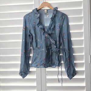 H&M Wrapped Crop Top 6